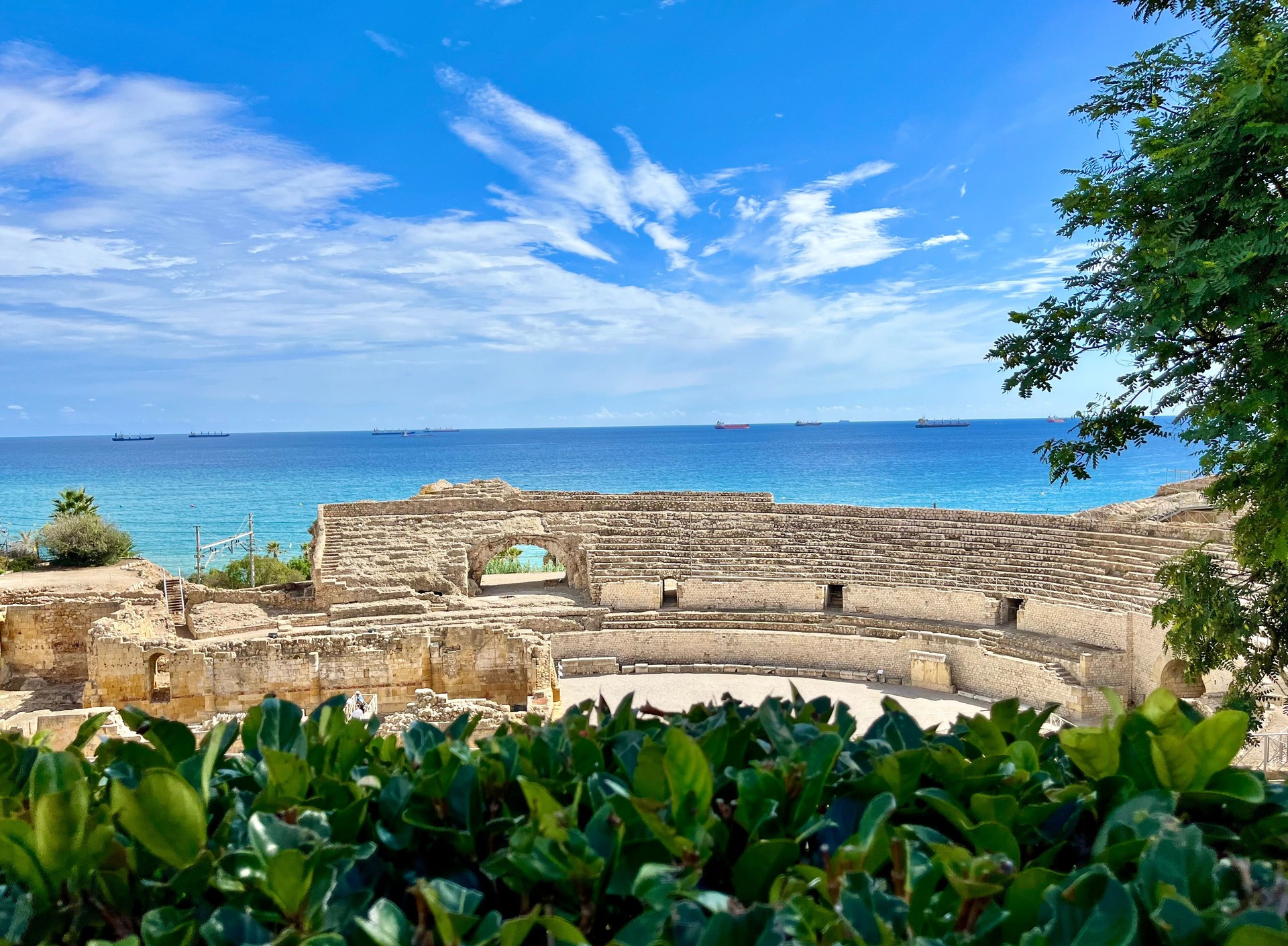 Tourism, Tarragona, Spain